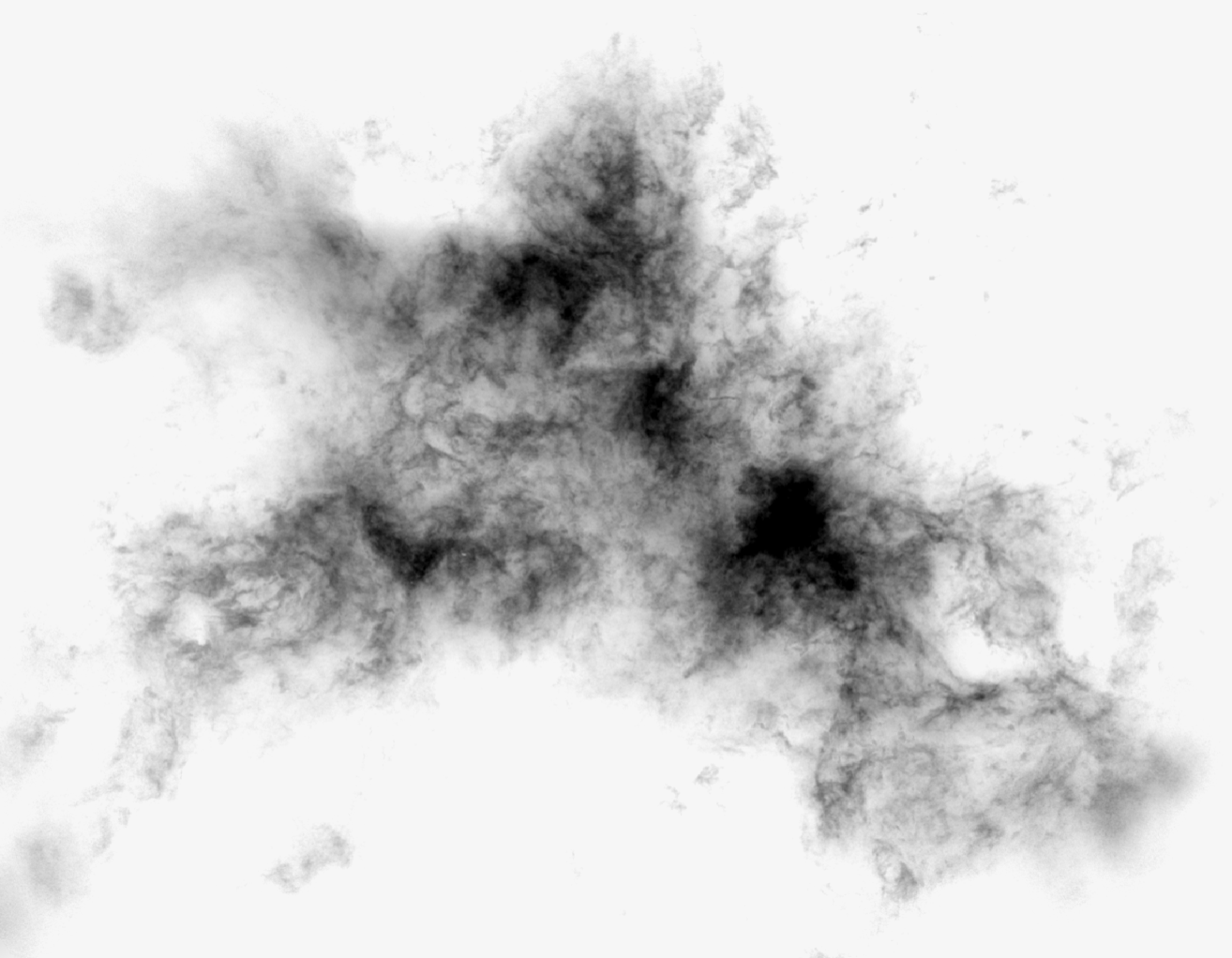 Small Magellanic Cloud dust structure